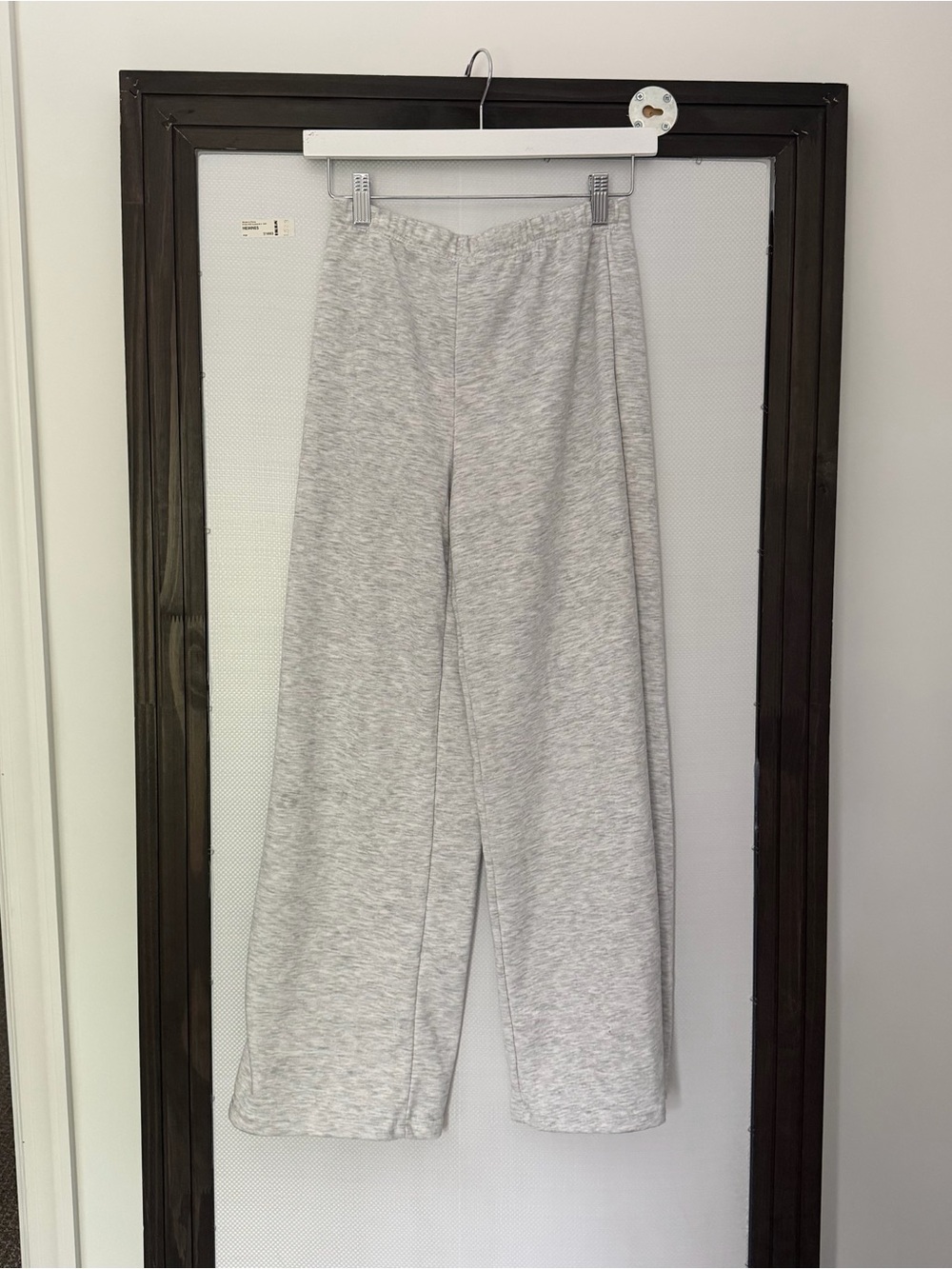 Light Gray Wide Leg Sweatpants